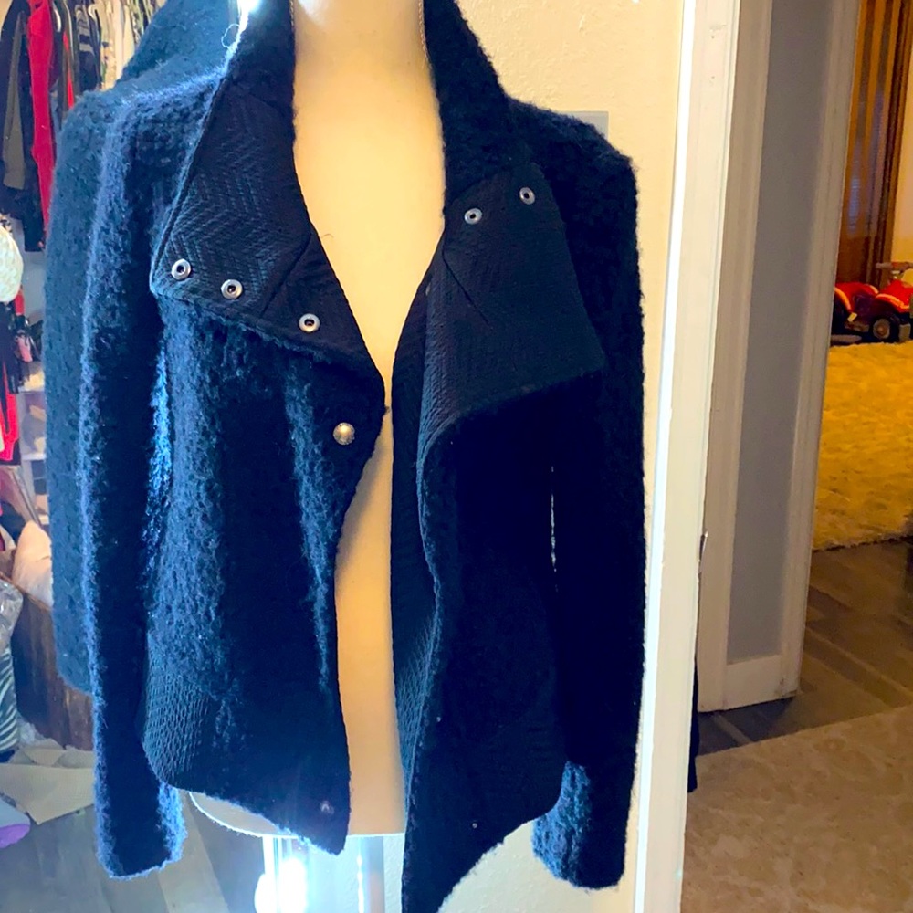 Banana Republic Black waisted jacket